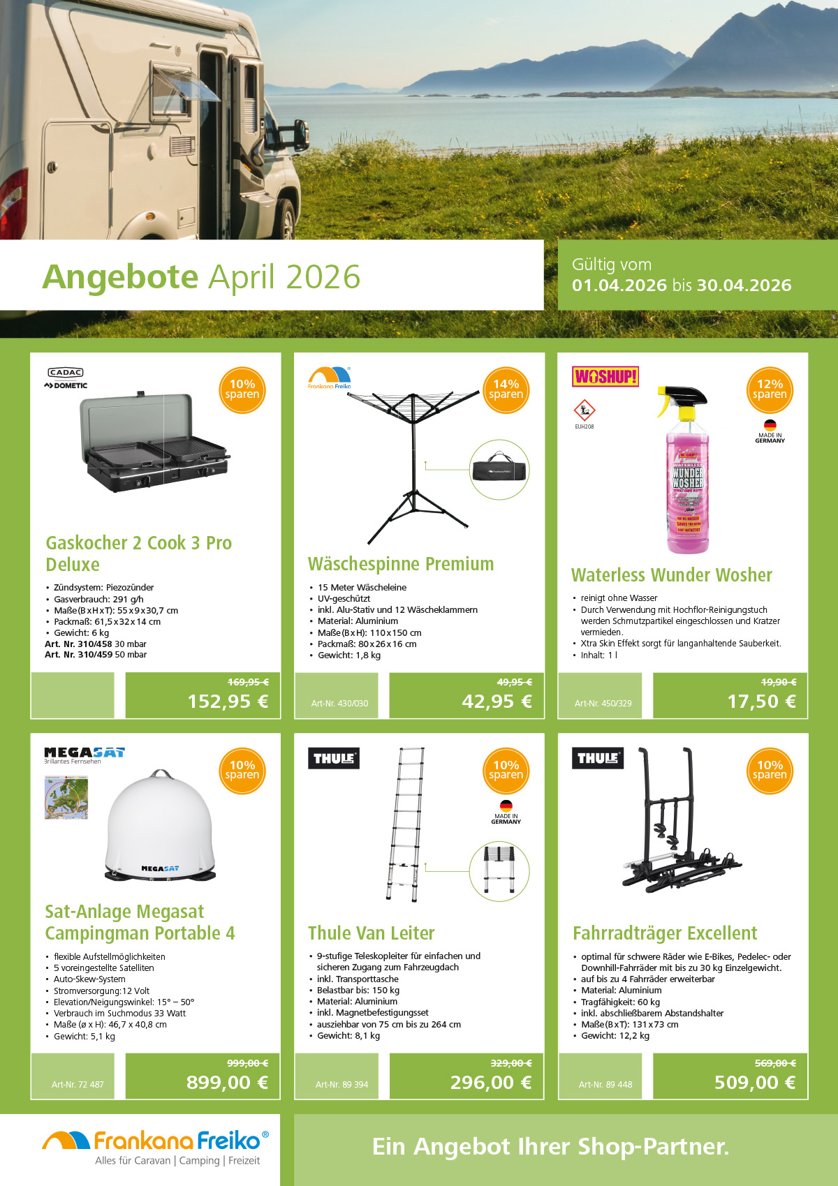 Monatsangebot April 2026