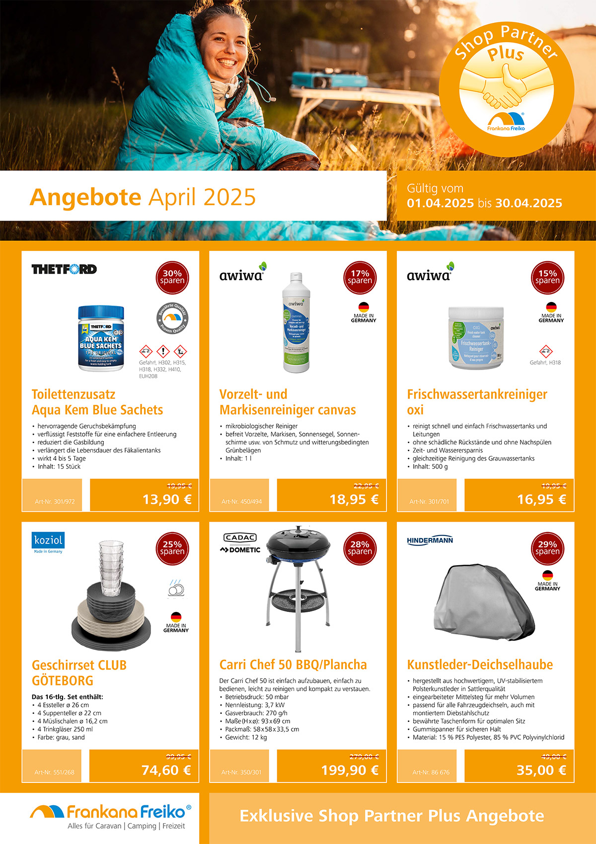 Shop Plus Partner Angebot April 2025