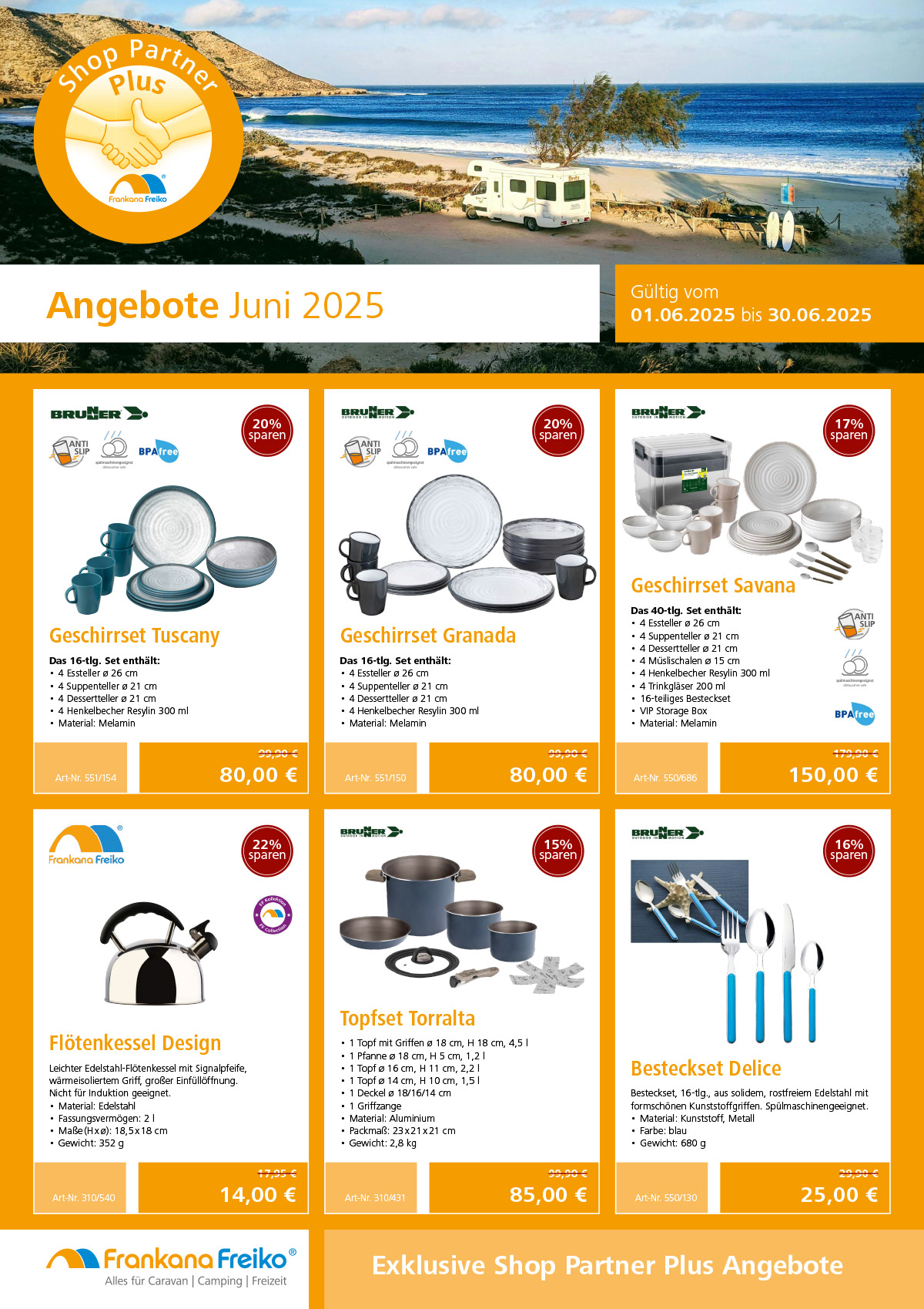 Shop Plus Partner Angebot Juni 2025